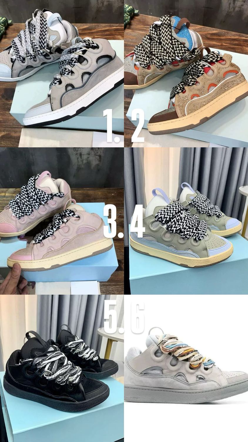 Sneakers 54 - 6 Colori