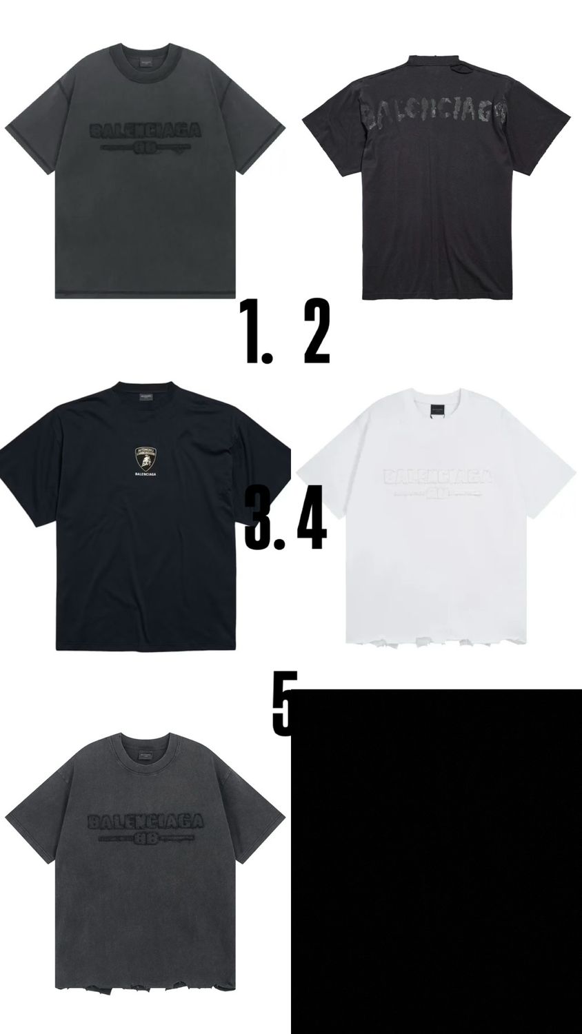 T-shirt 18 - 5 Colori