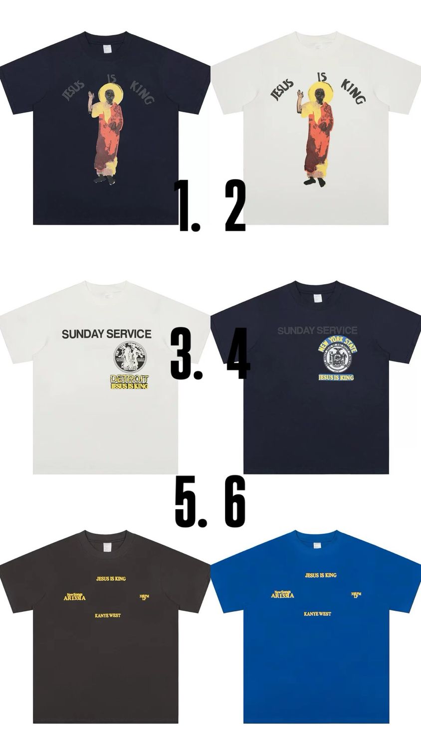 T-shirt 22 - 6 Colori