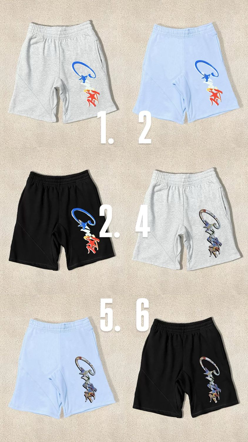 Shorts 6 - 18 Colori