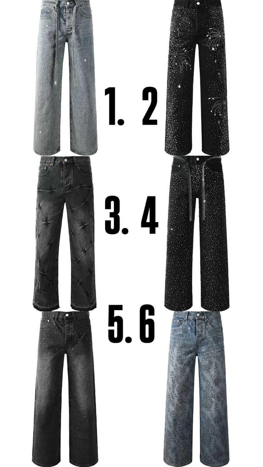Jeans 34 - 6 Colori