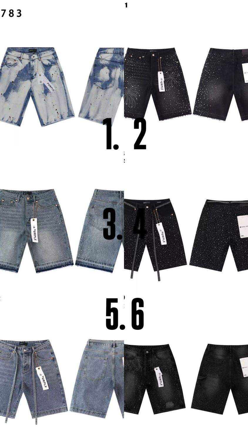 Shorts 21 - 8 Colori