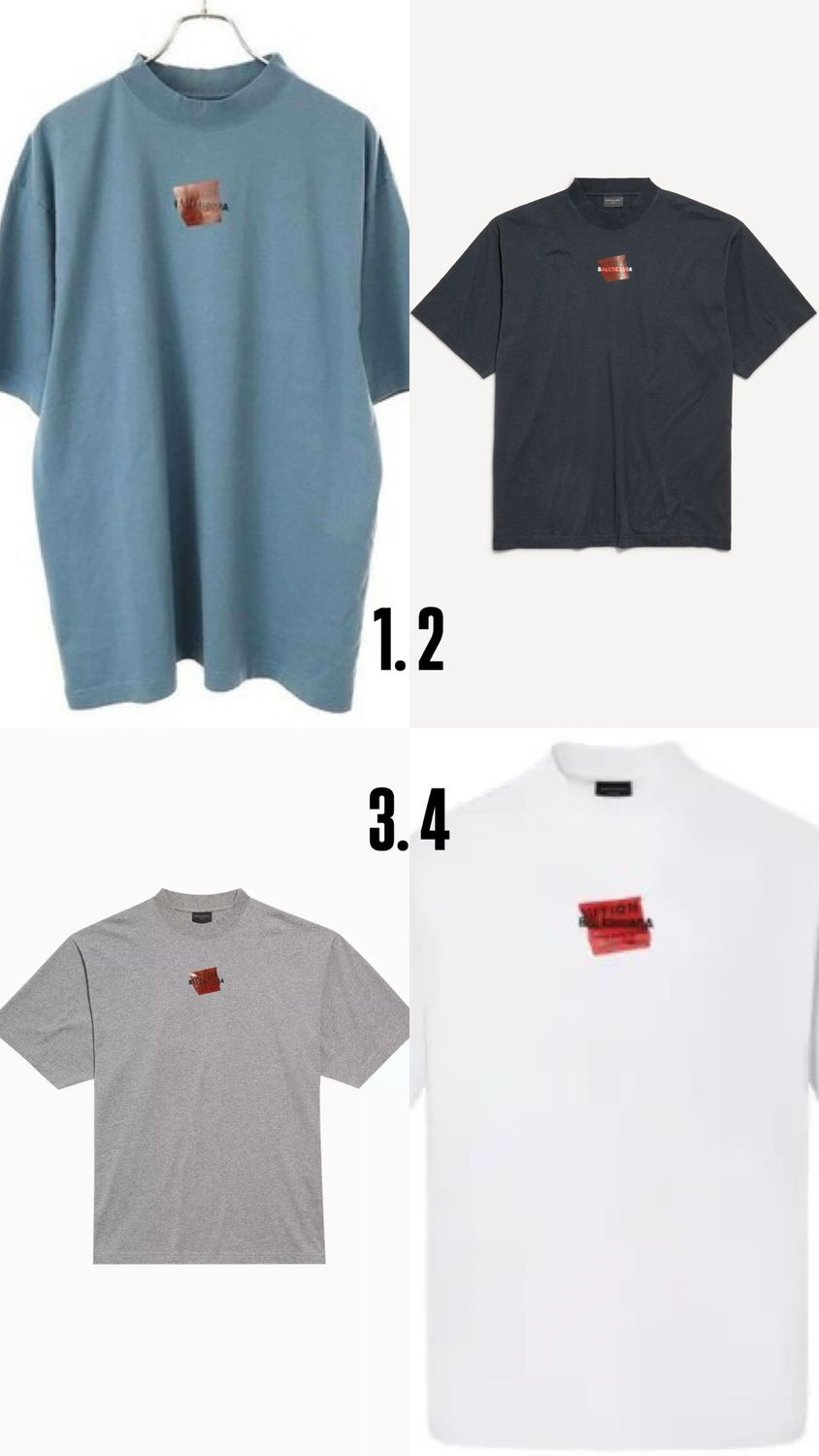 T-shirt 31 - 4 Colori