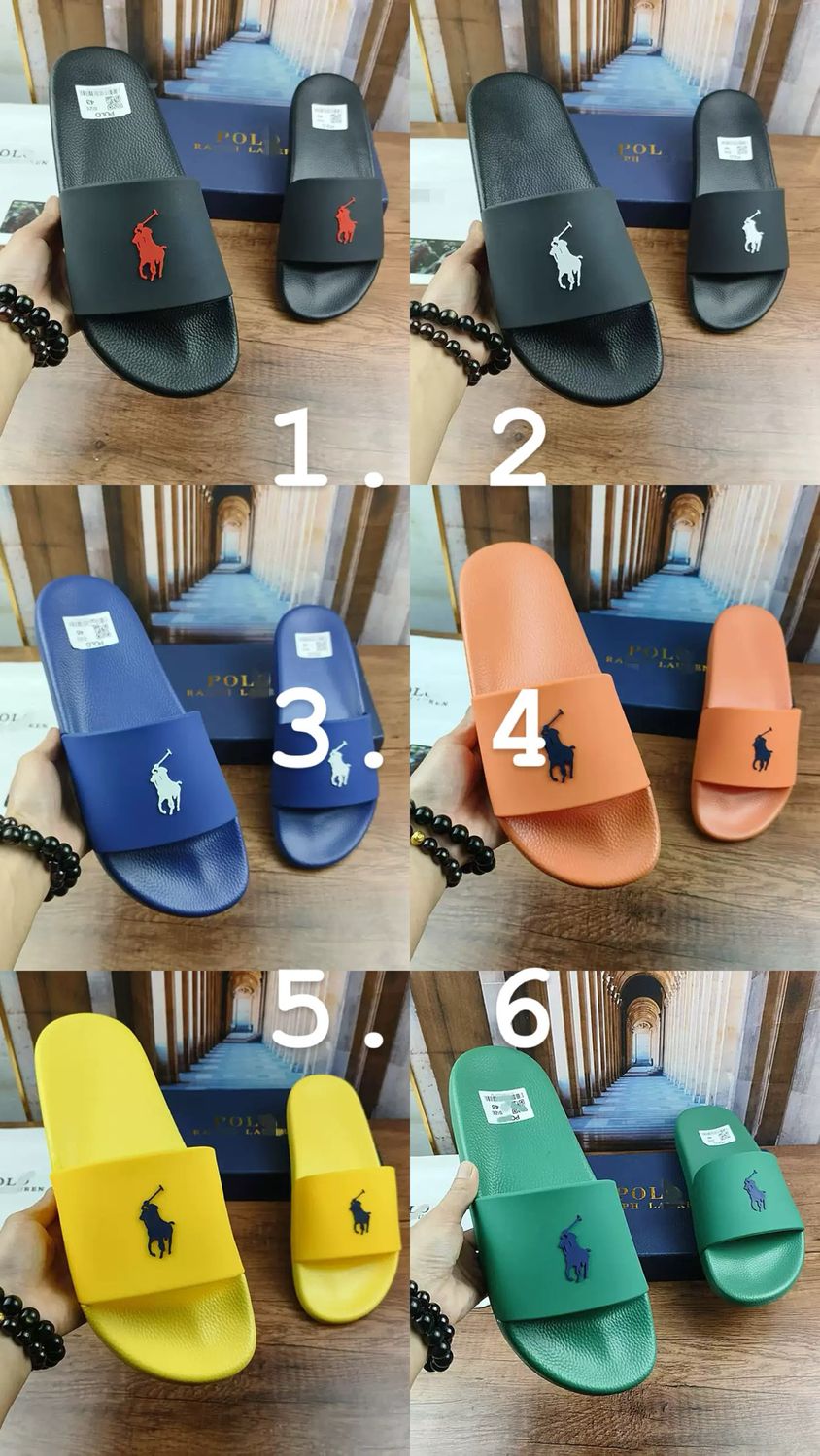 Slippers 6 -11 Colori