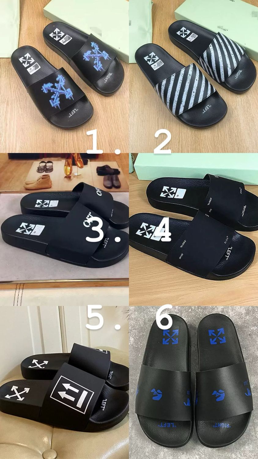 Slippers 8 - 19 Colori