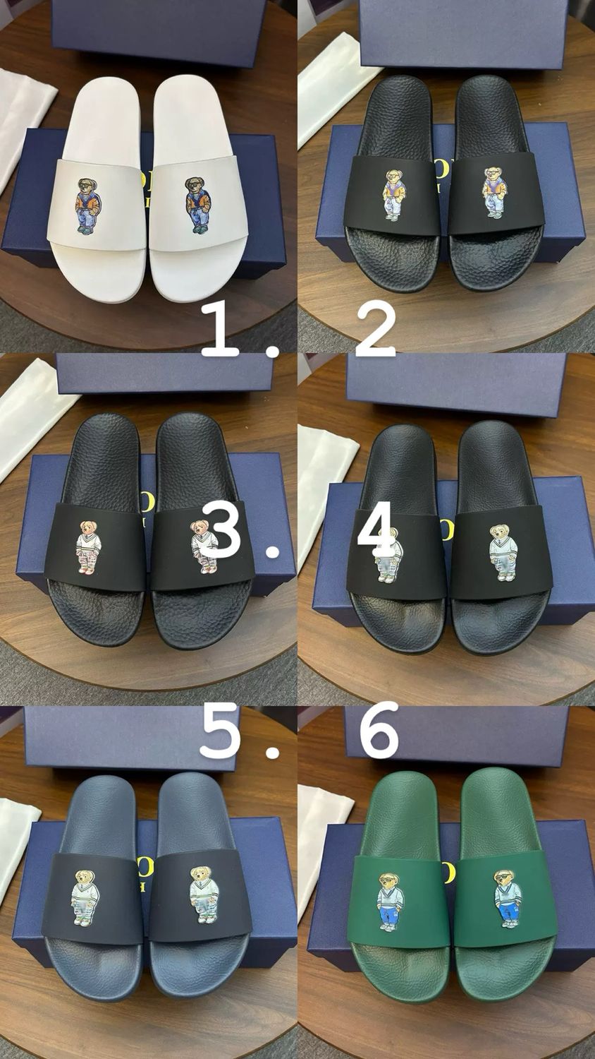Slippers 7- 12 Colori