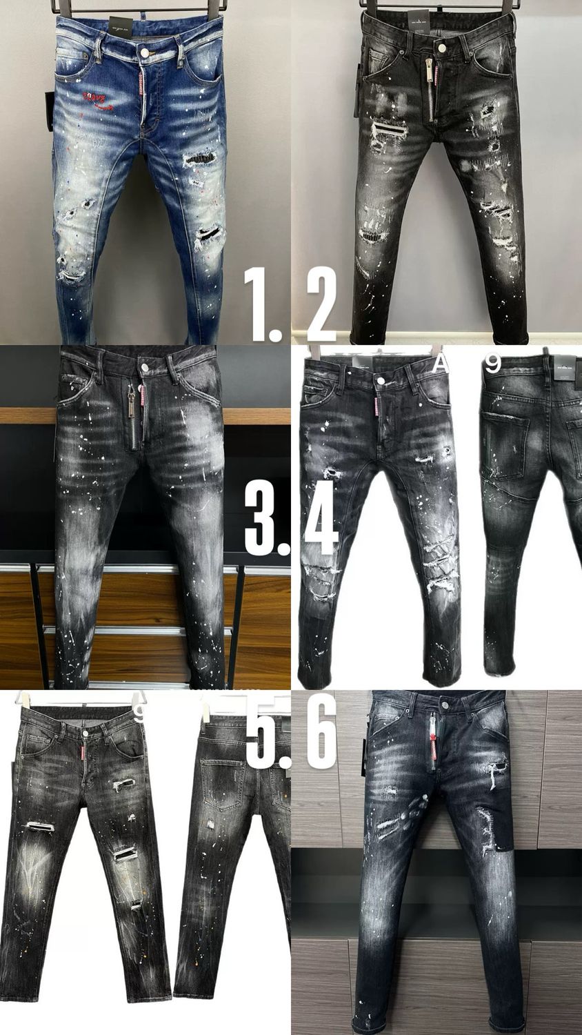 Jeans 37 - 6 Colori