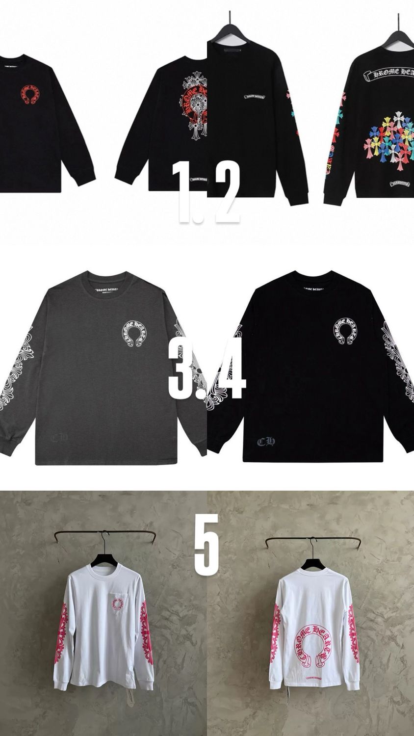 Longsleeve 17 - 9 Colori