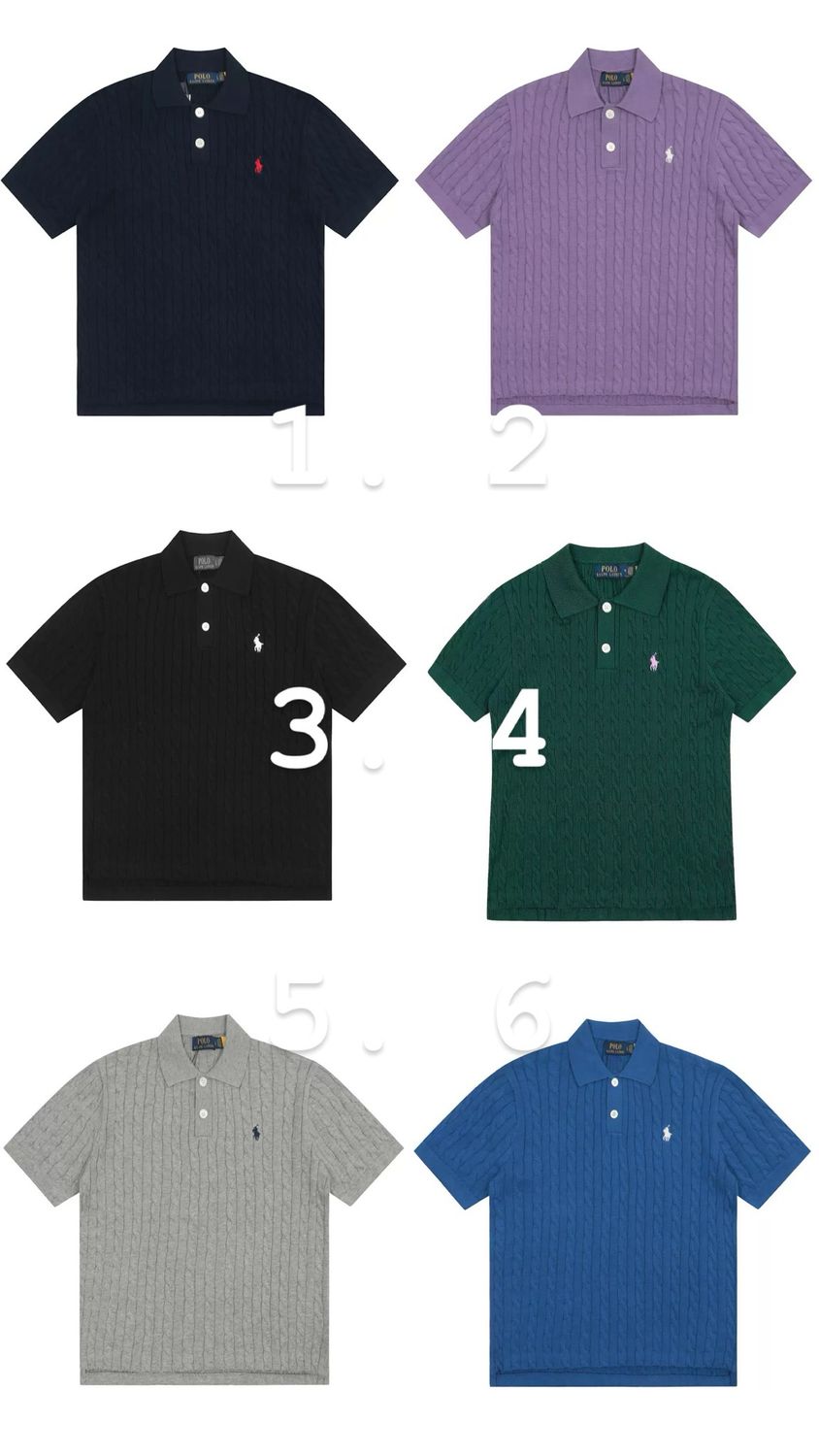 Polo 4 - 10 Colori