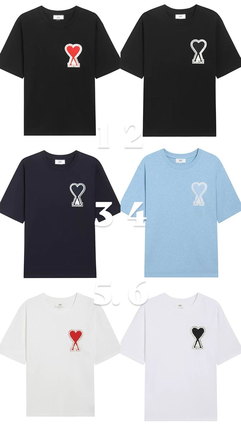 T-shirt 109- 12 Colori