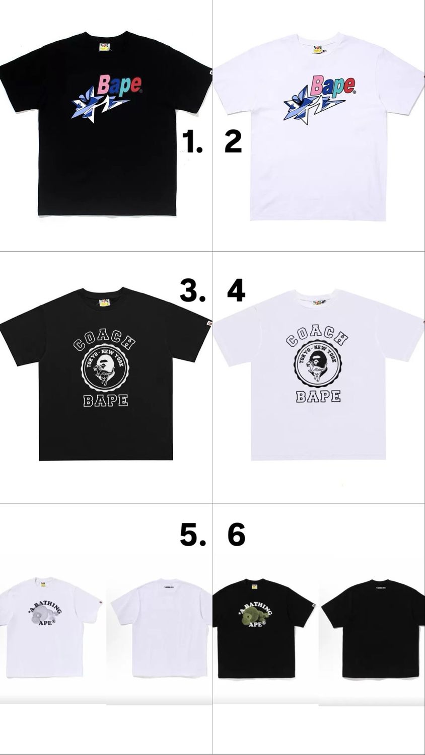 T-shirt 133 - 6 colori