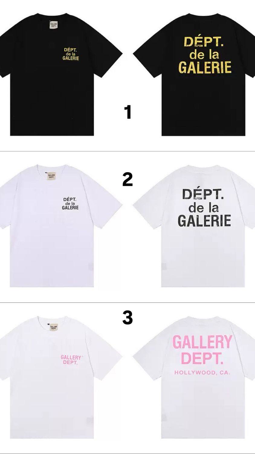 T-shirt 158 - 6 Colori