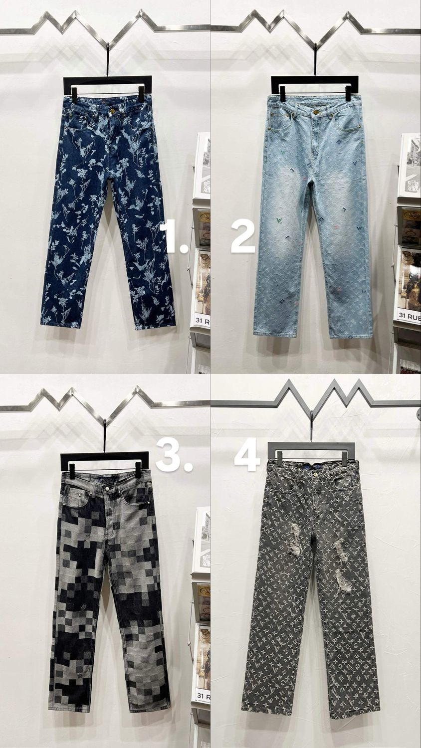 Jeans 54 - 4 color