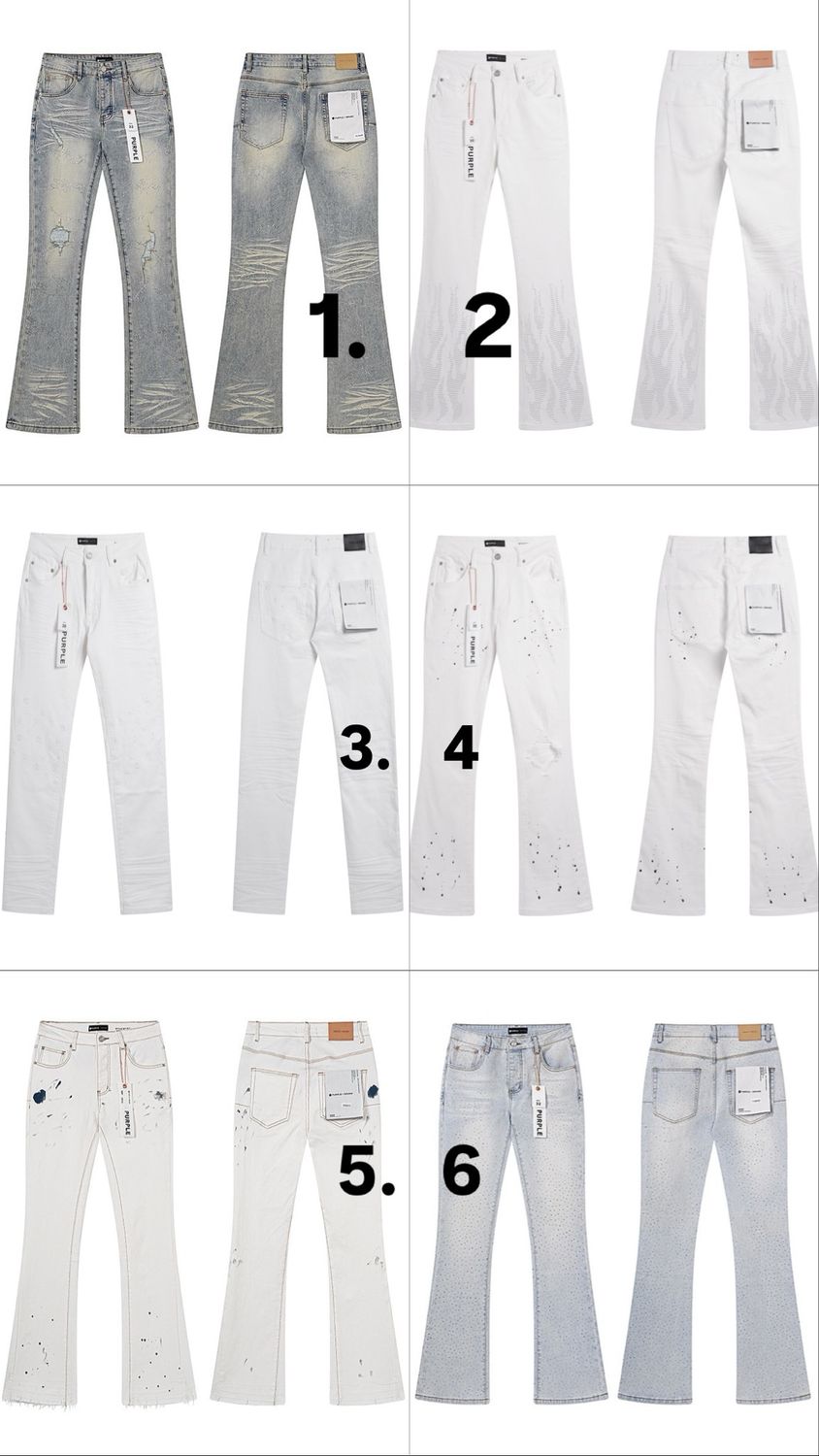 Jeans 67 - 6 color