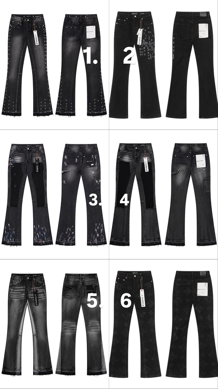 Jeans 65 - 6 color