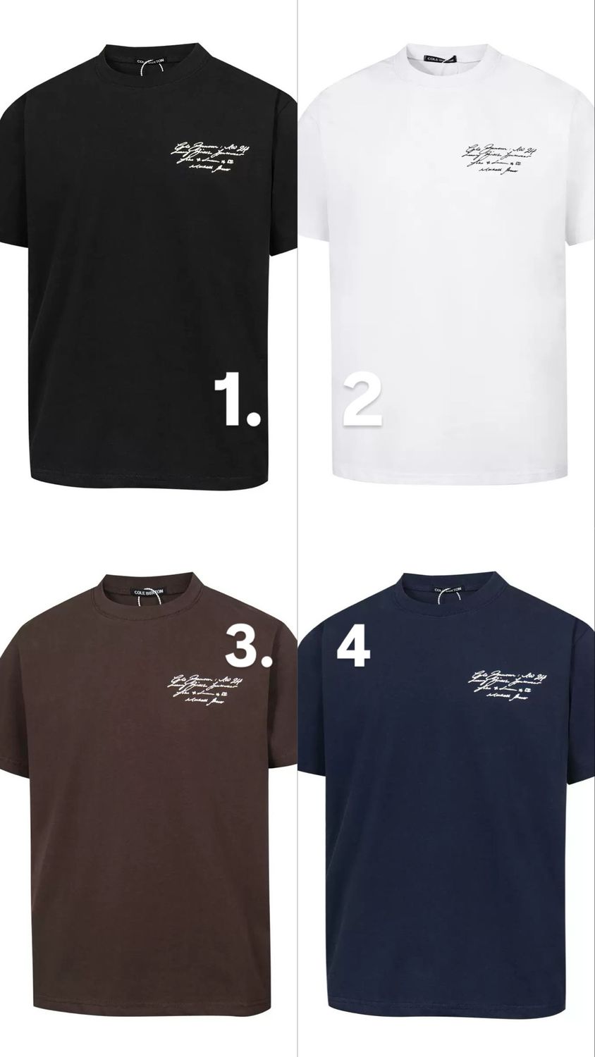 T-shirt 176 - 4 colori