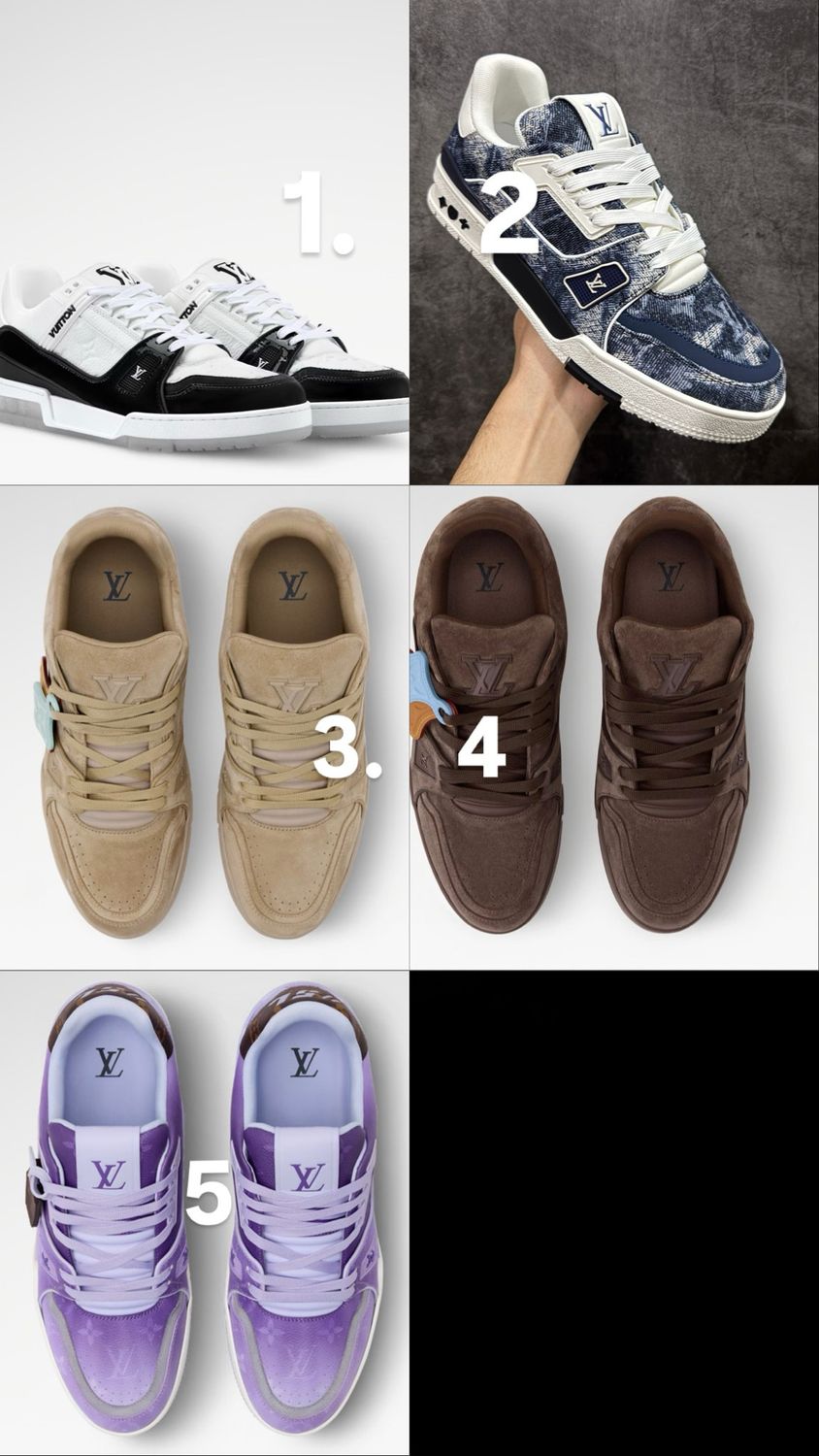 Sneakers 114 - 5 colori