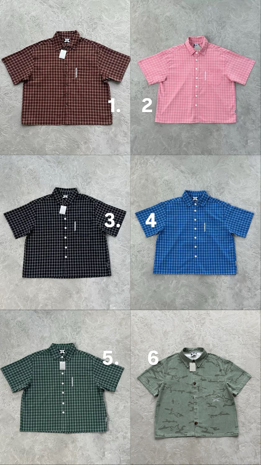 camicia 3-7color