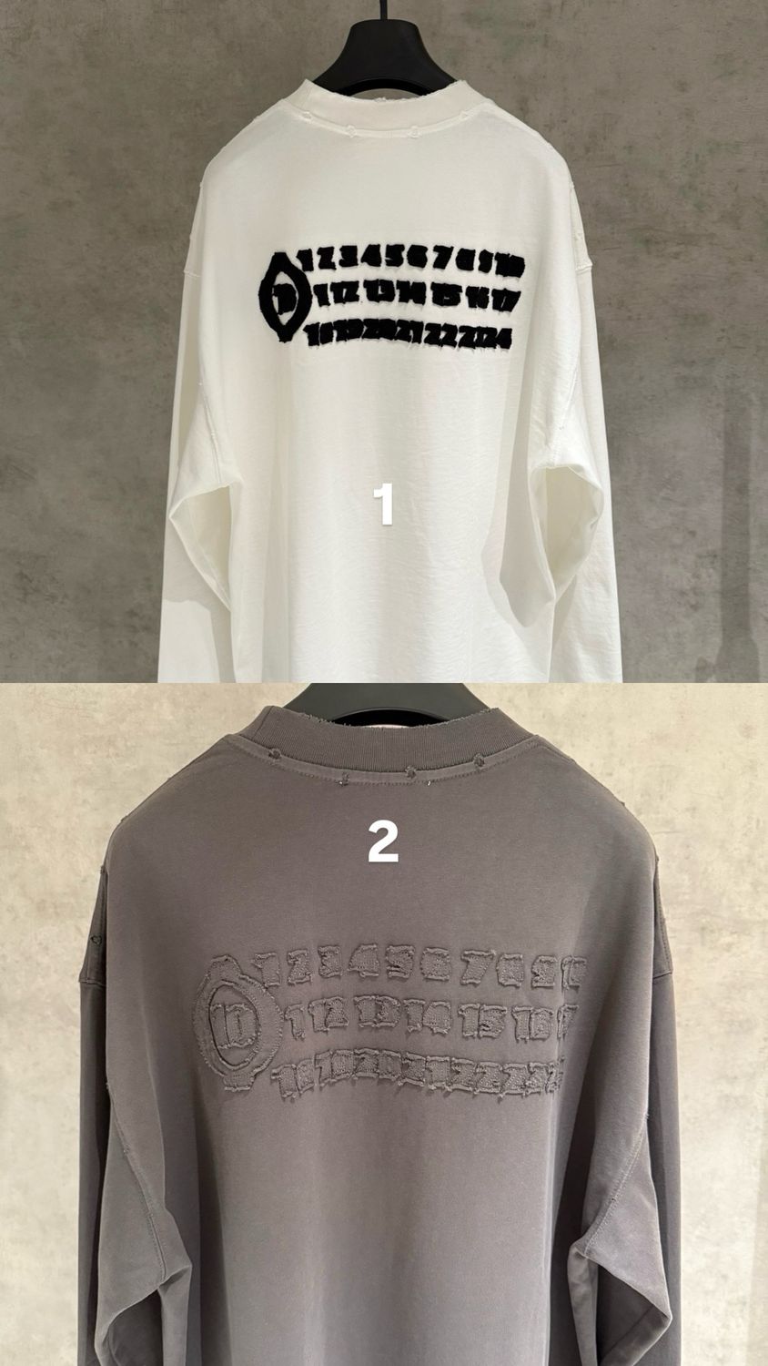 Longsleeve 30 - 2 colori