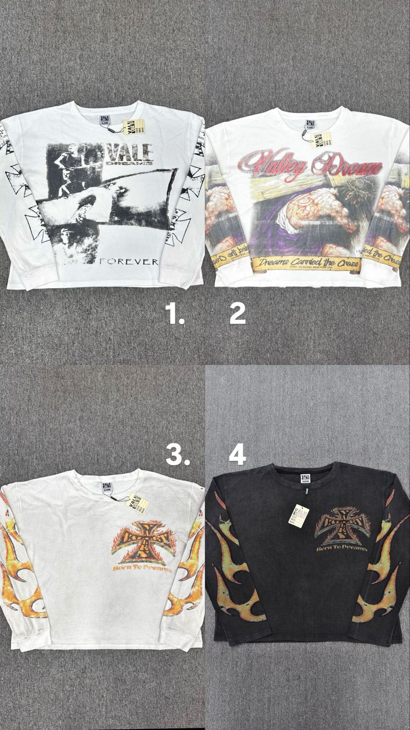 Longsleeve 32 - 4 colori