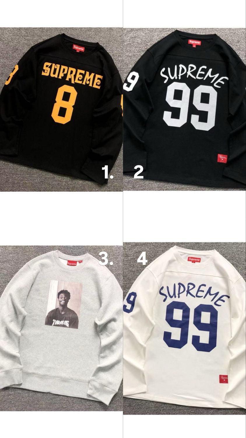 Longsleeve 34 - 8 colori