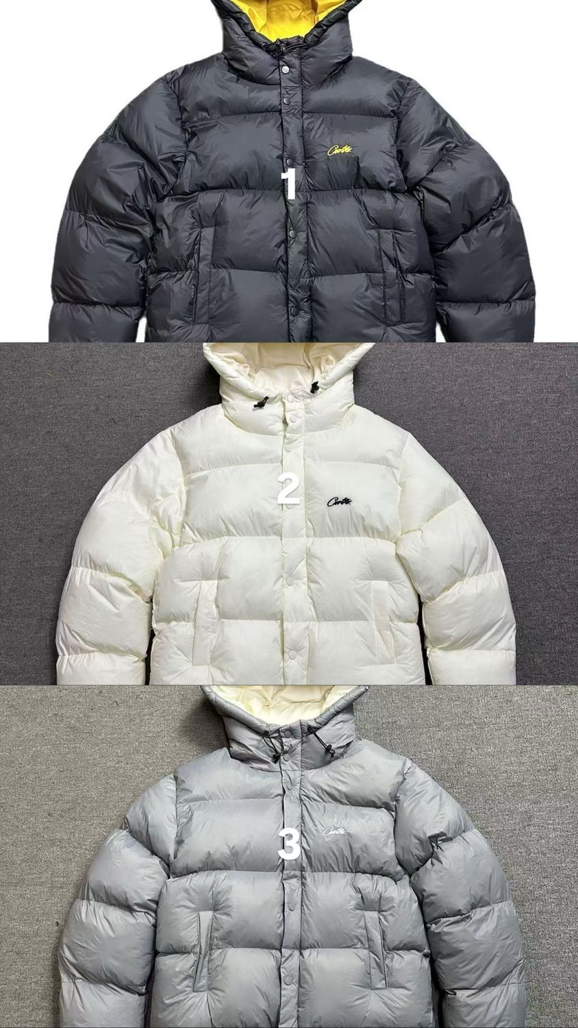 Puffer 17 - 3 colori