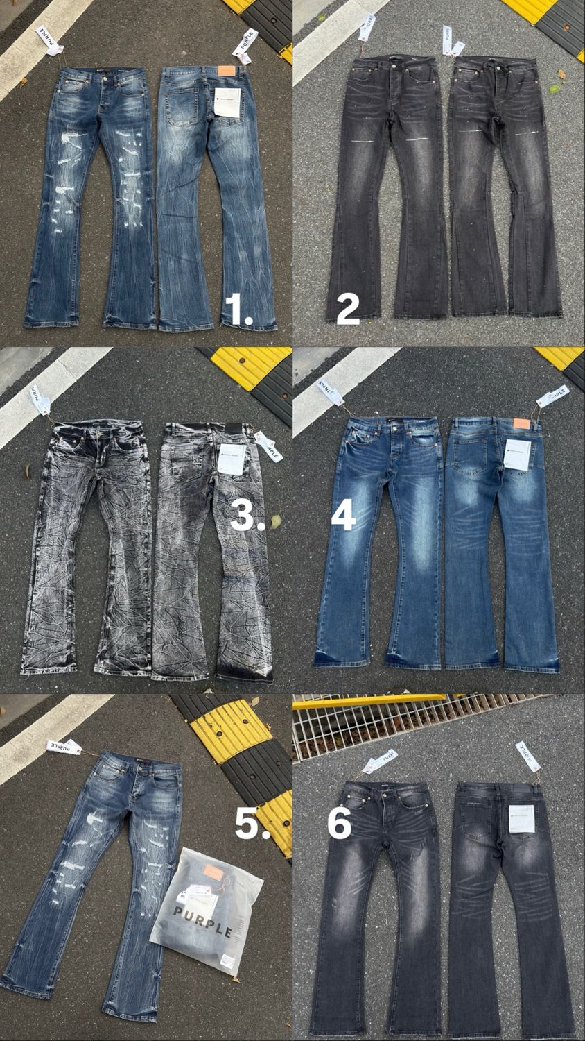 Jeans 84 - 6 color