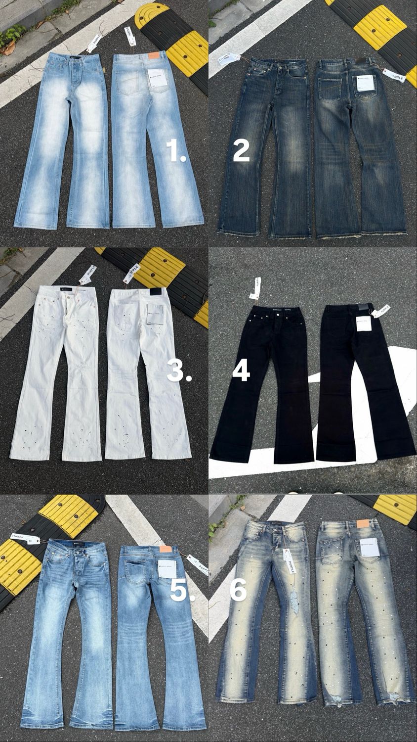Jeans 86 - 6 color