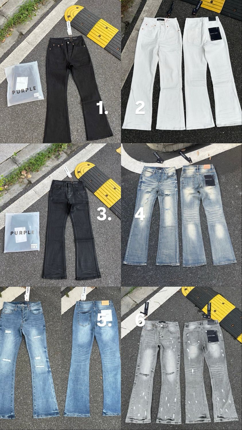 Jeans 87 - 6 color