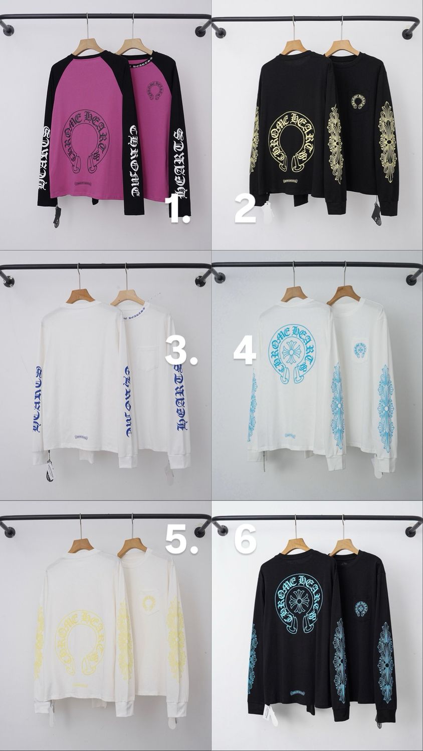 Longsleeve 38 - 6 colori