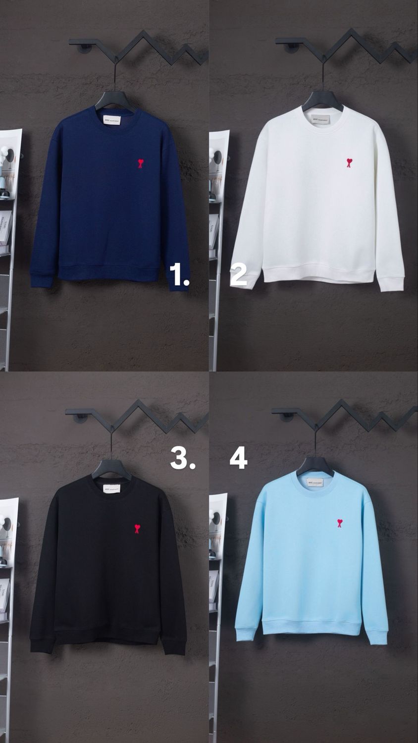 Crewneck 6-5colors