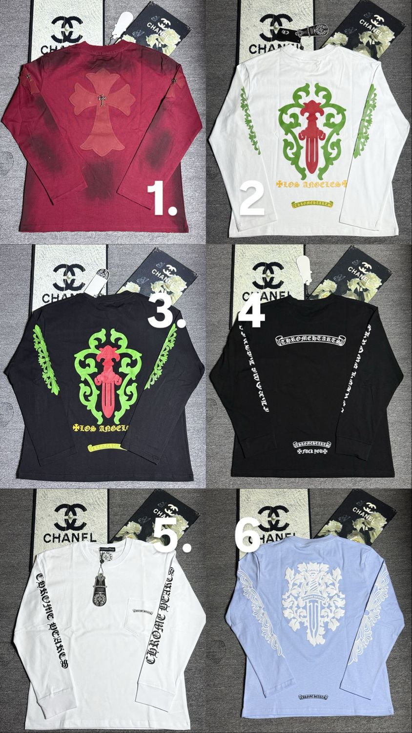 Longsleeve 37 - 6 colori