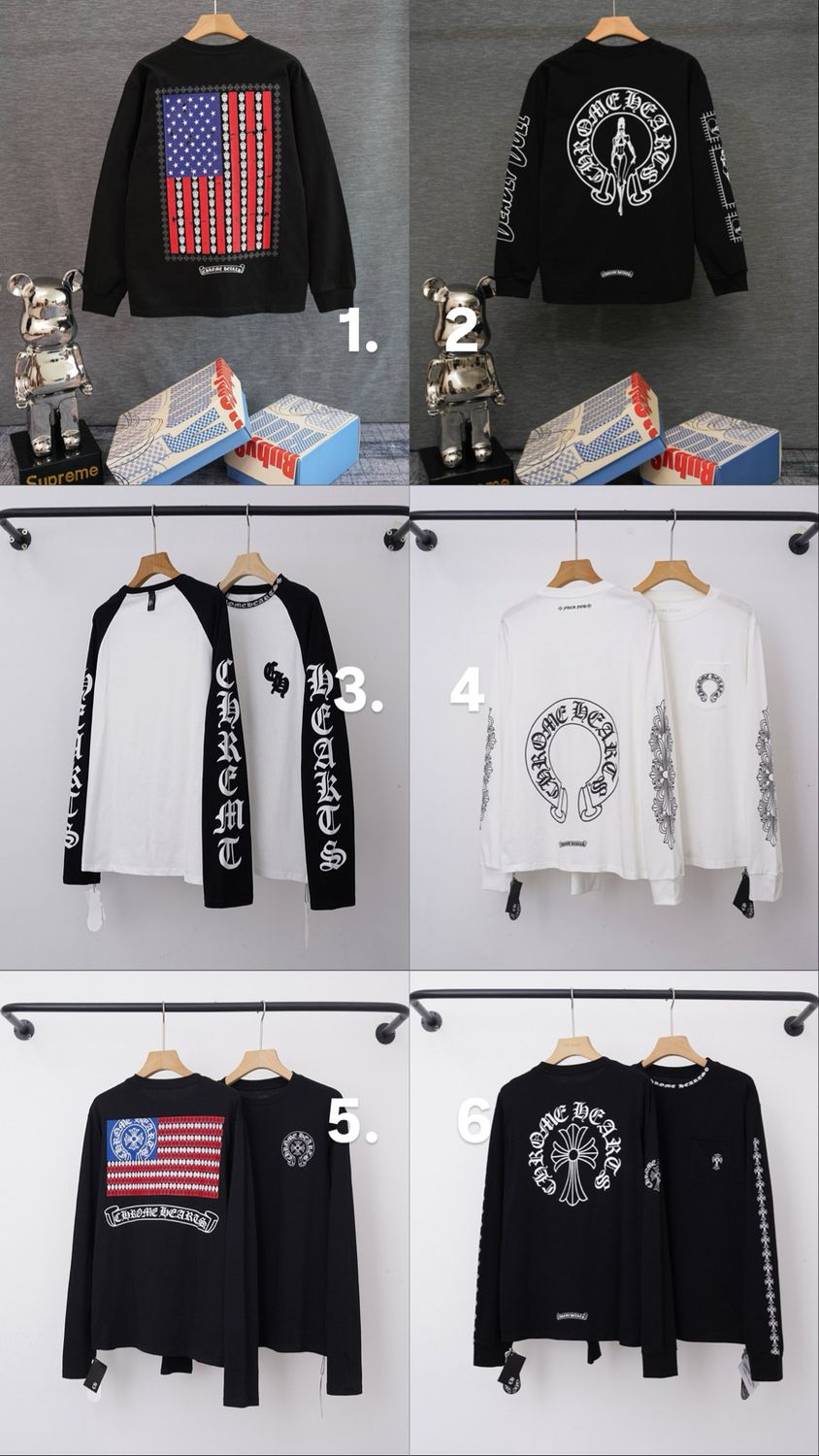 Longsleeve 41 - 6 colori