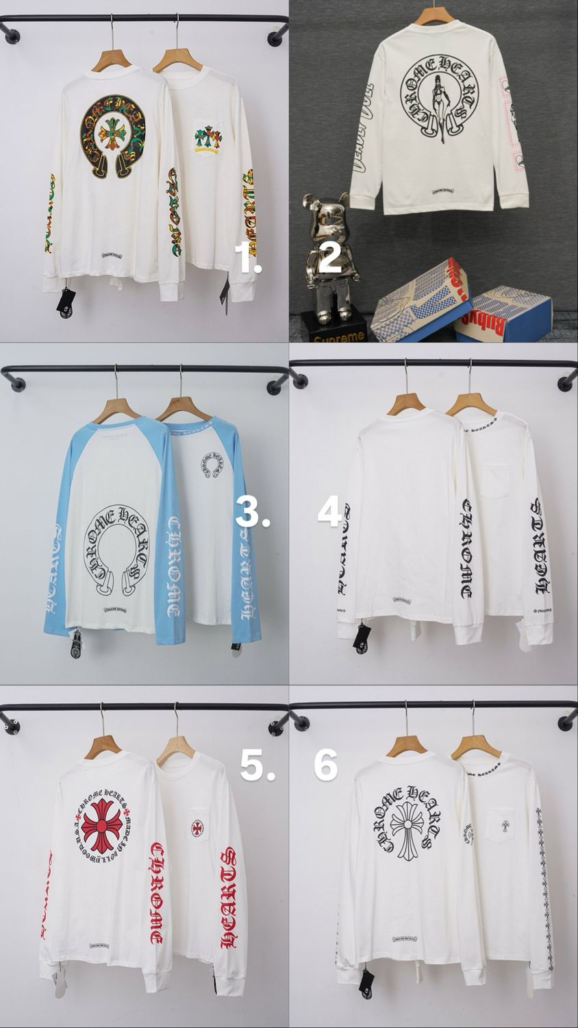 Longsleeve 42 - 6 colori