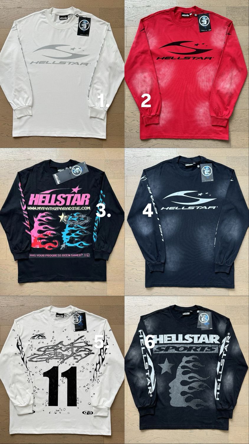 Longsleeve 46 - 6 colori