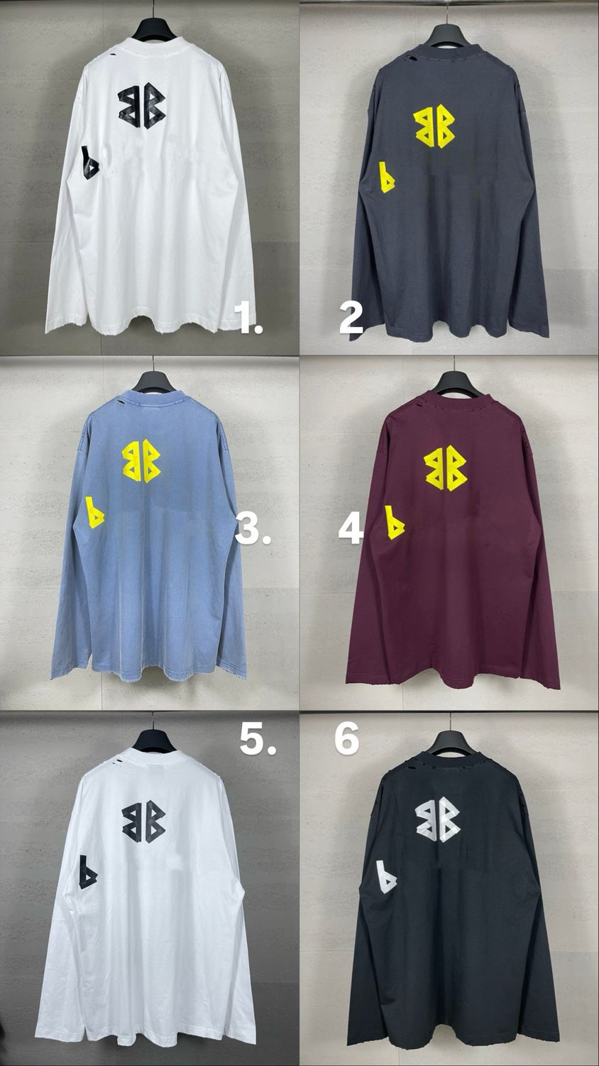 Longsleeve 51 - 6 colori