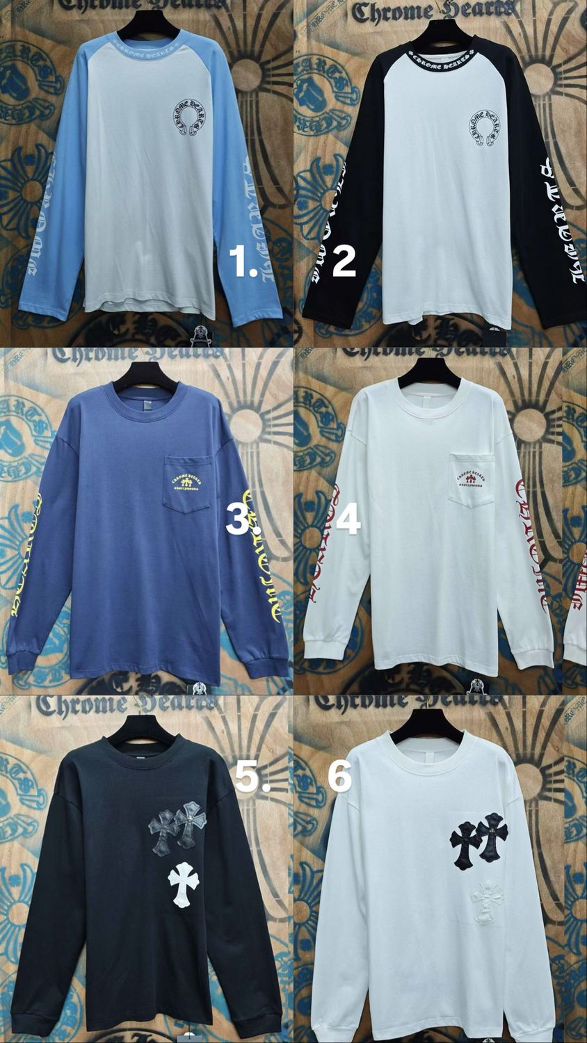 Longsleeve 54 - 12 colori