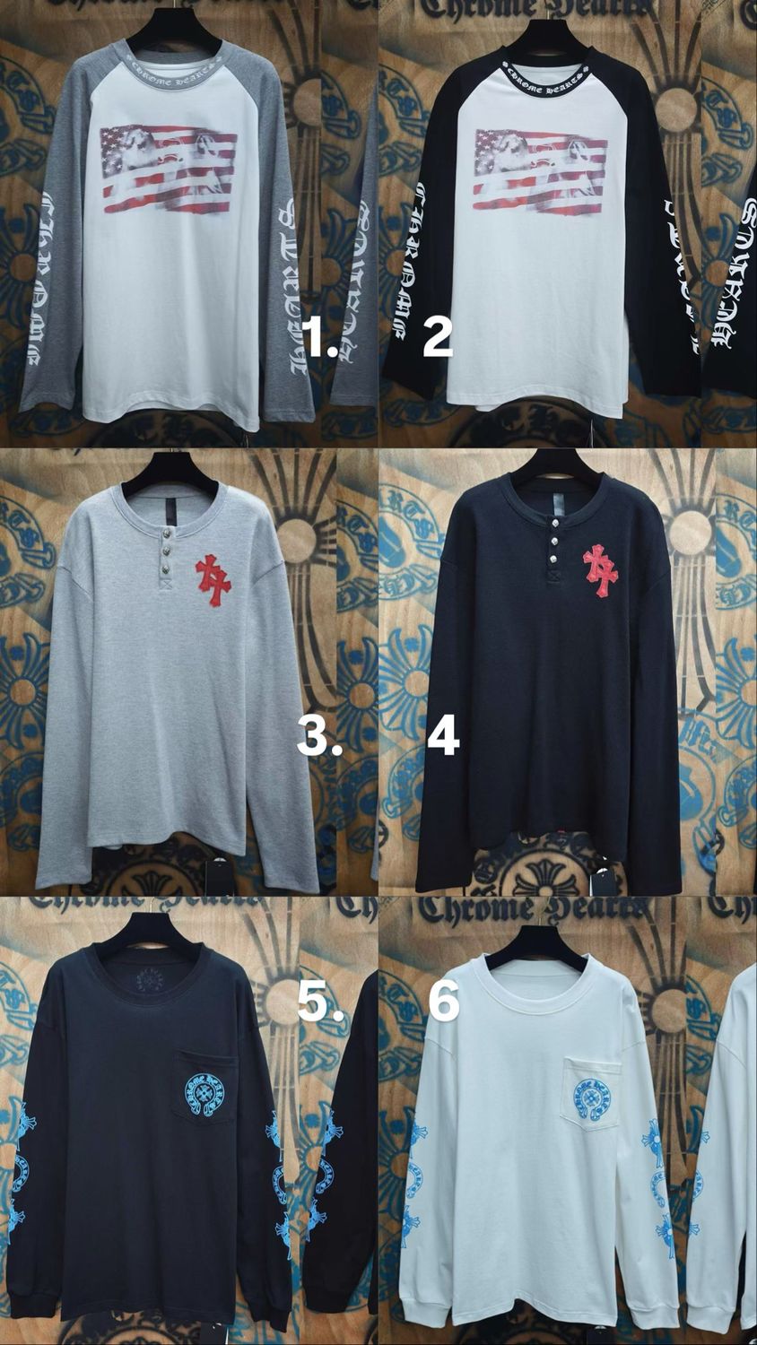 Longsleeve 58 - 12 colori
