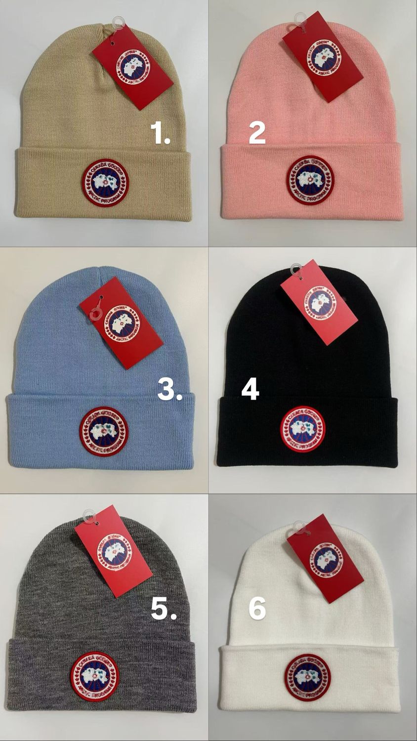 Beanie 6-12 colori