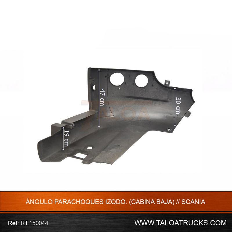 ÁNGULO PARACHOQUES IZQDO. (CABINA BAJA) // SCANIA