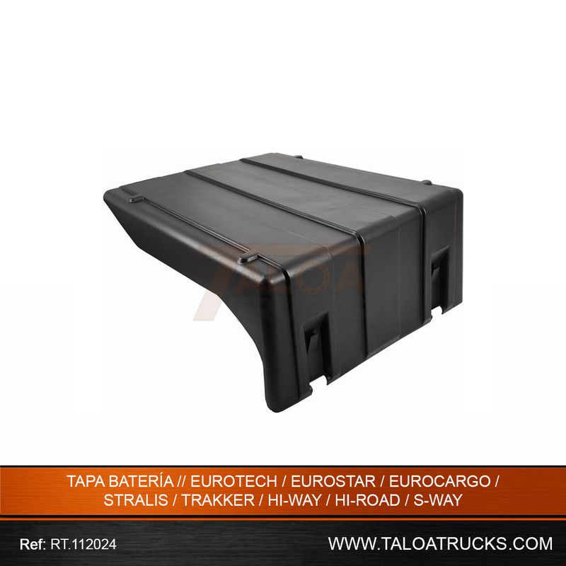 TAPA BATERÍA // EUROTECH / EUROSTAR / EUROCARGO / STRALIS / TRAKKER / HI-WAY / HI-ROAD / S-WAY