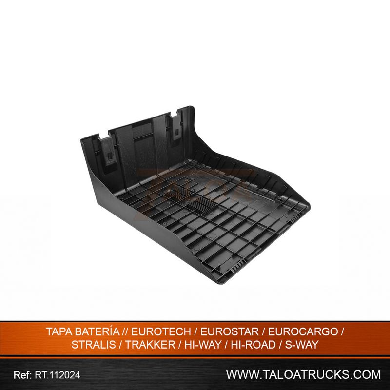 TAPA BATERÍA // EUROTECH / EUROSTAR / EUROCARGO / STRALIS / TRAKKER / HI-WAY / HI-ROAD / S-WAY