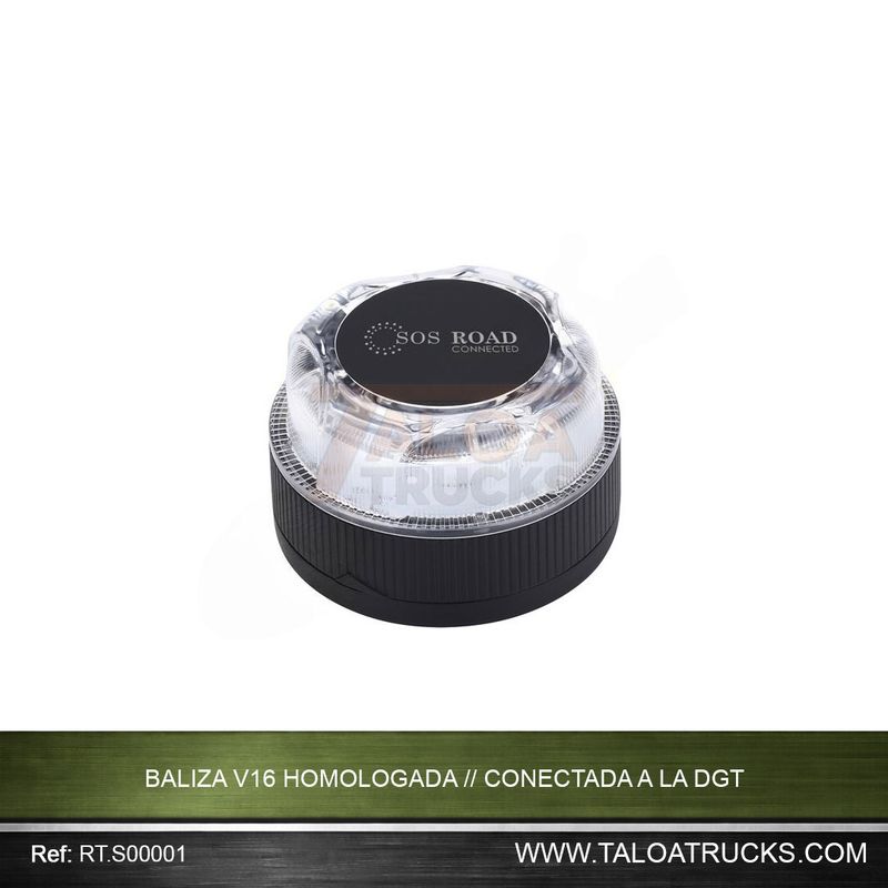 BALIZA V16 HOMOLOGADA // CONECTADA A LA DGT