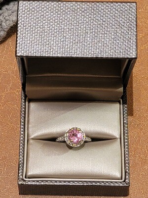 Perry's Jewelers Tourmaline Diamond Ring