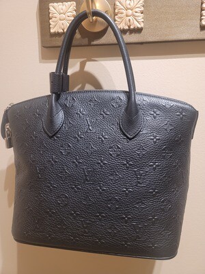 Louis Vuitton Lockit Leather Handbag