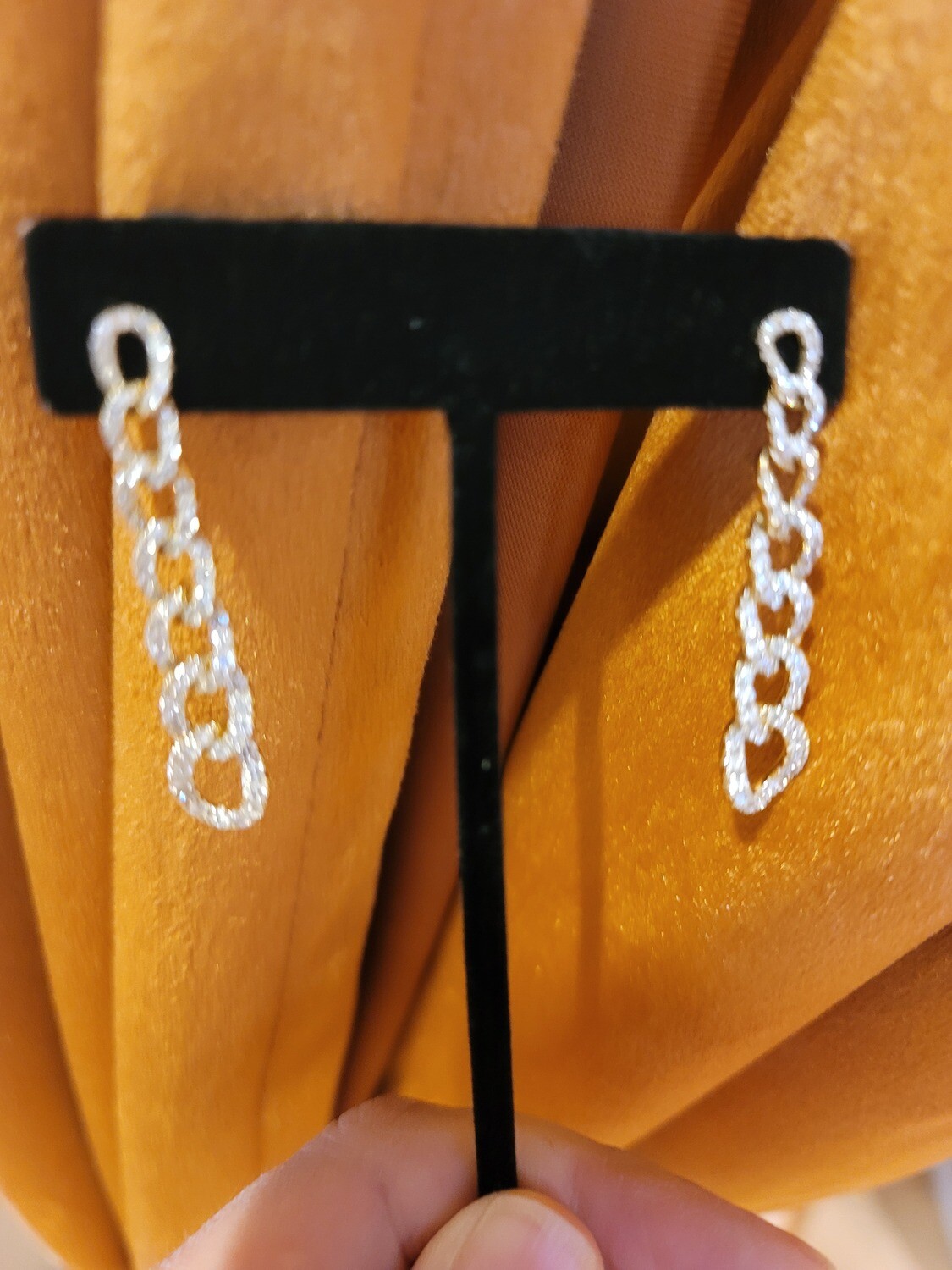Diamond Earrings 1.98 Carat 14K