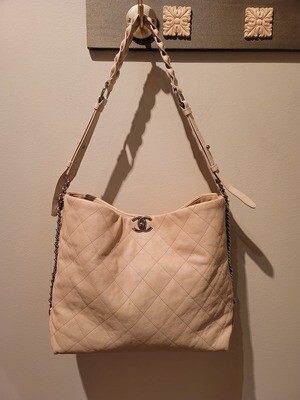 Chanel Braided with Style Hobo Calfskin Handbag