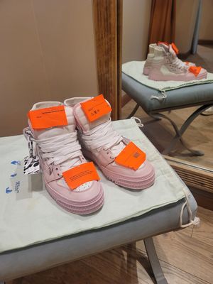 Off White High Top Sneakers size 37