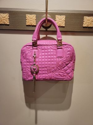 Versace Top Handle Quilted Handbag