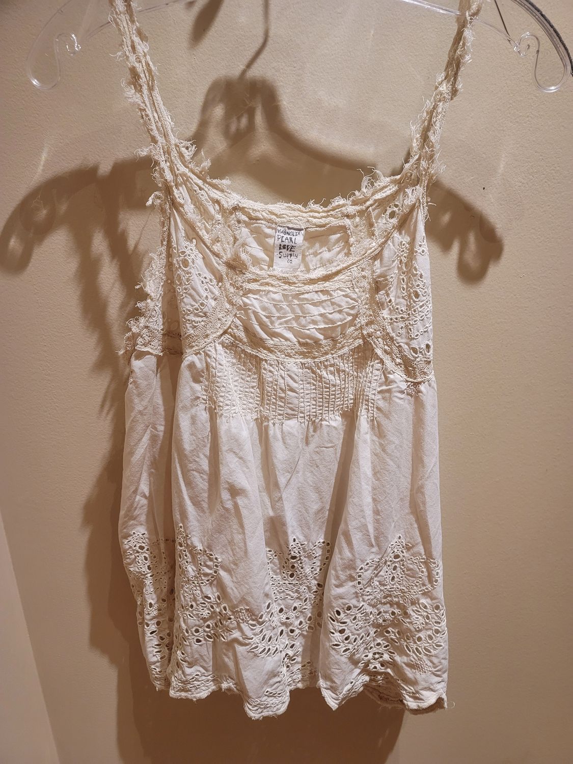 Magnolia Pearl Eyelet Lace Tank Top